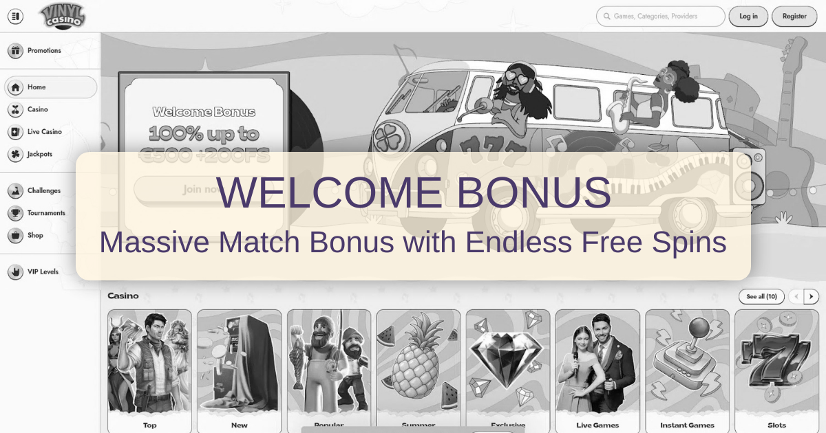 Vinyl Casino: Top Online Slots for Canada
